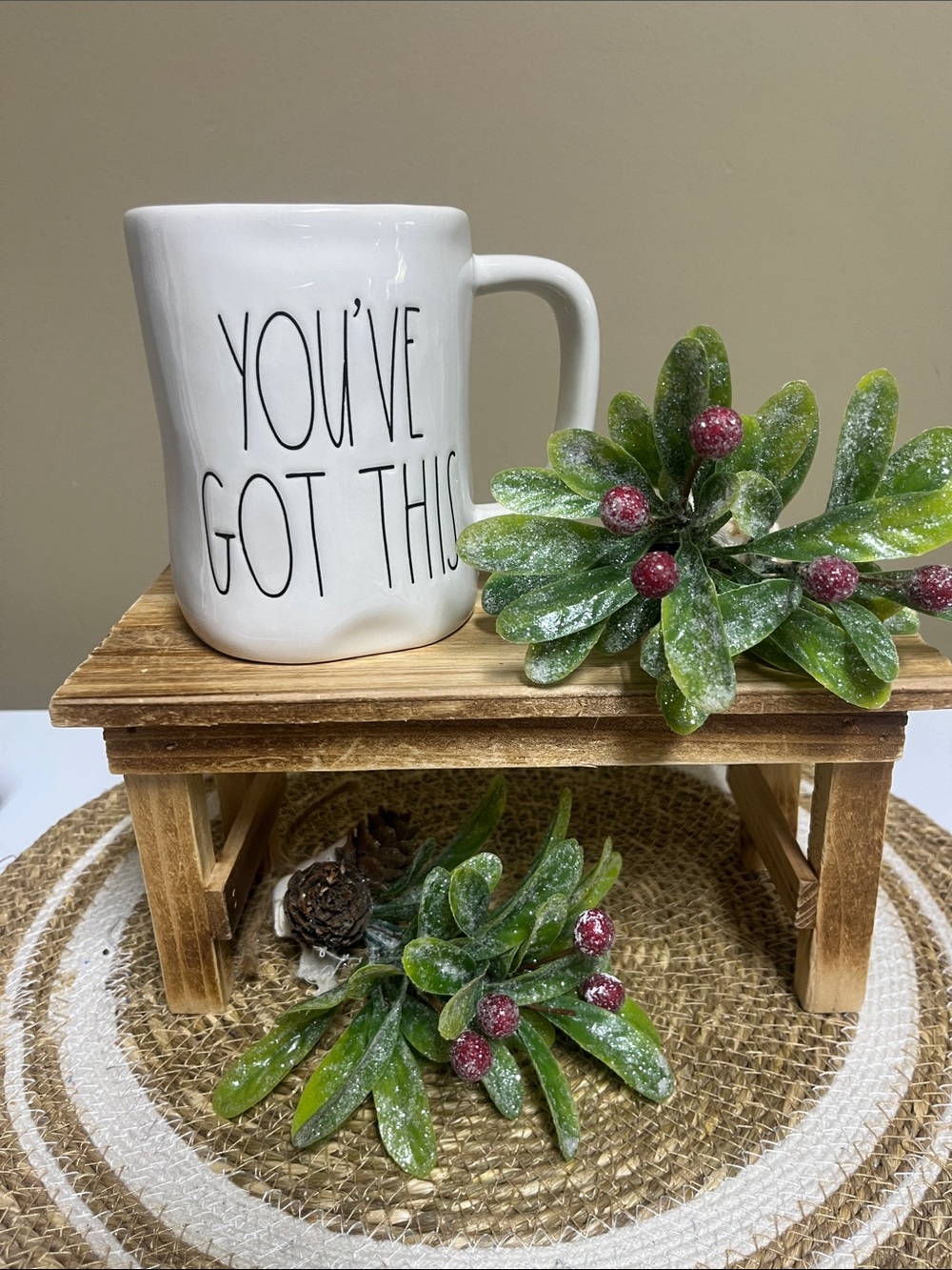 Rae Dunn “You’ve Got This”16 Oz Mug in good condition